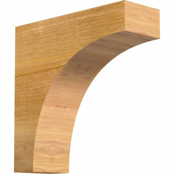 Ekena Millwork Huntington Rough Sawn Rafter Tail, Western Red Cedar, 4"W x 12"H x 12"L RFT04X12X12HUN00RWR - main